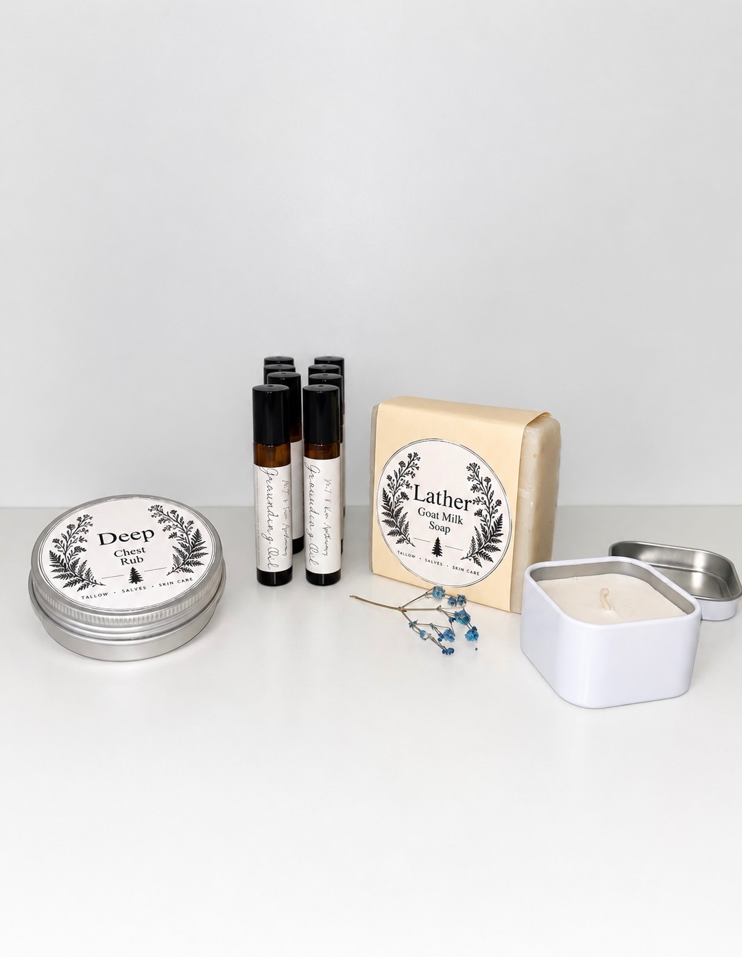 M.J. & Kin Apothecary project work