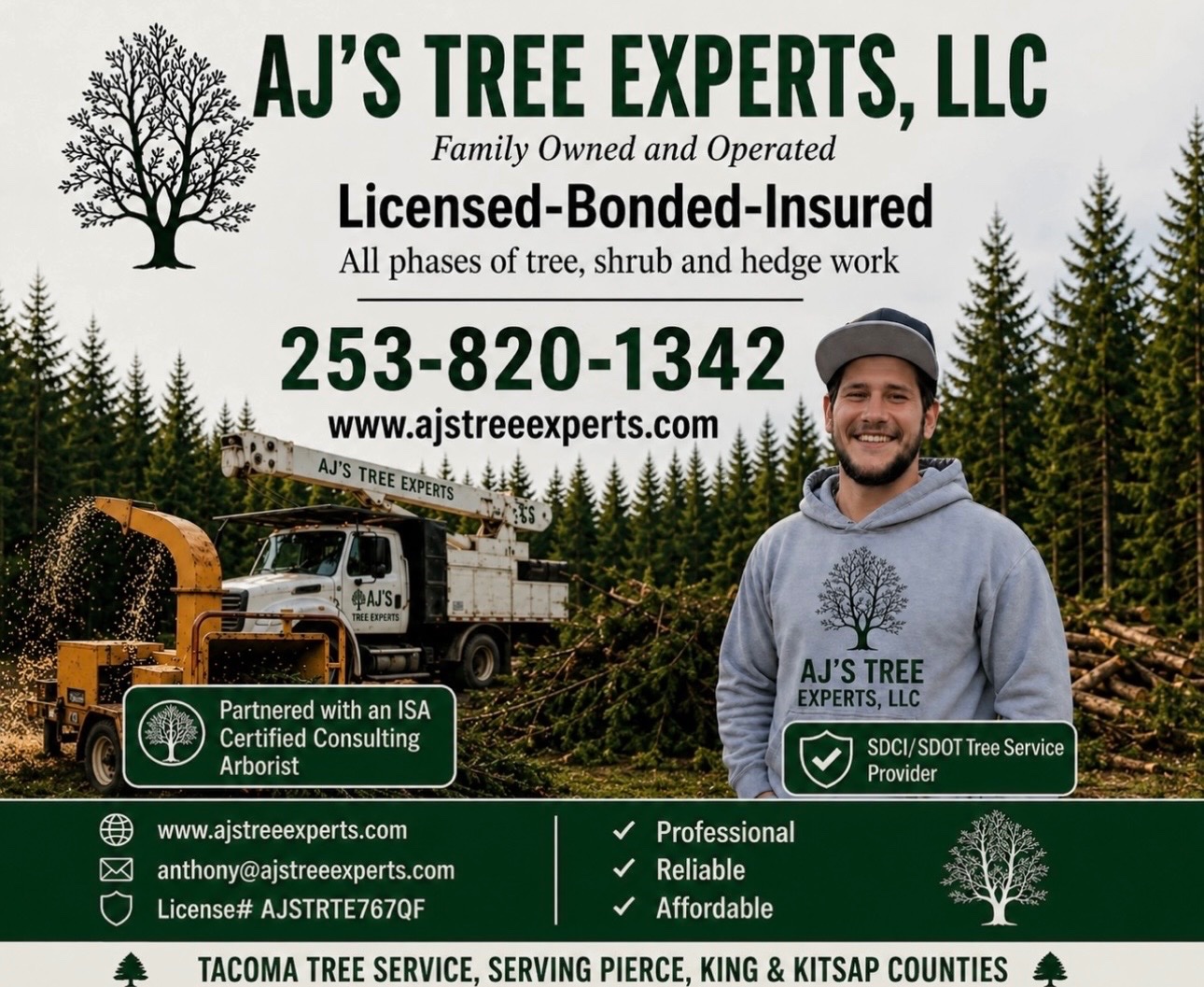 AJ’s Tree Experts, LLC logo