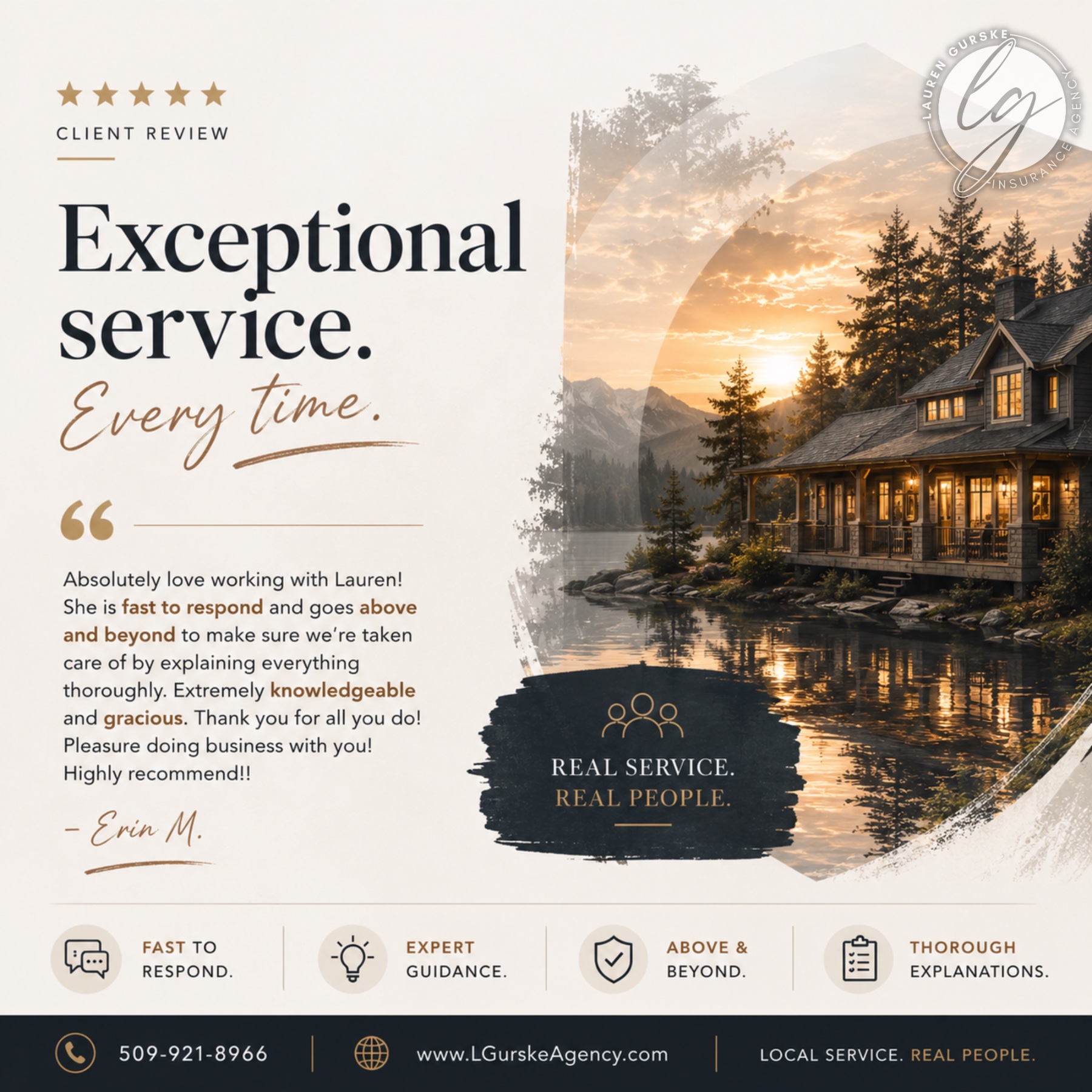 Lauren Gurske Insurance Agency project photo 1