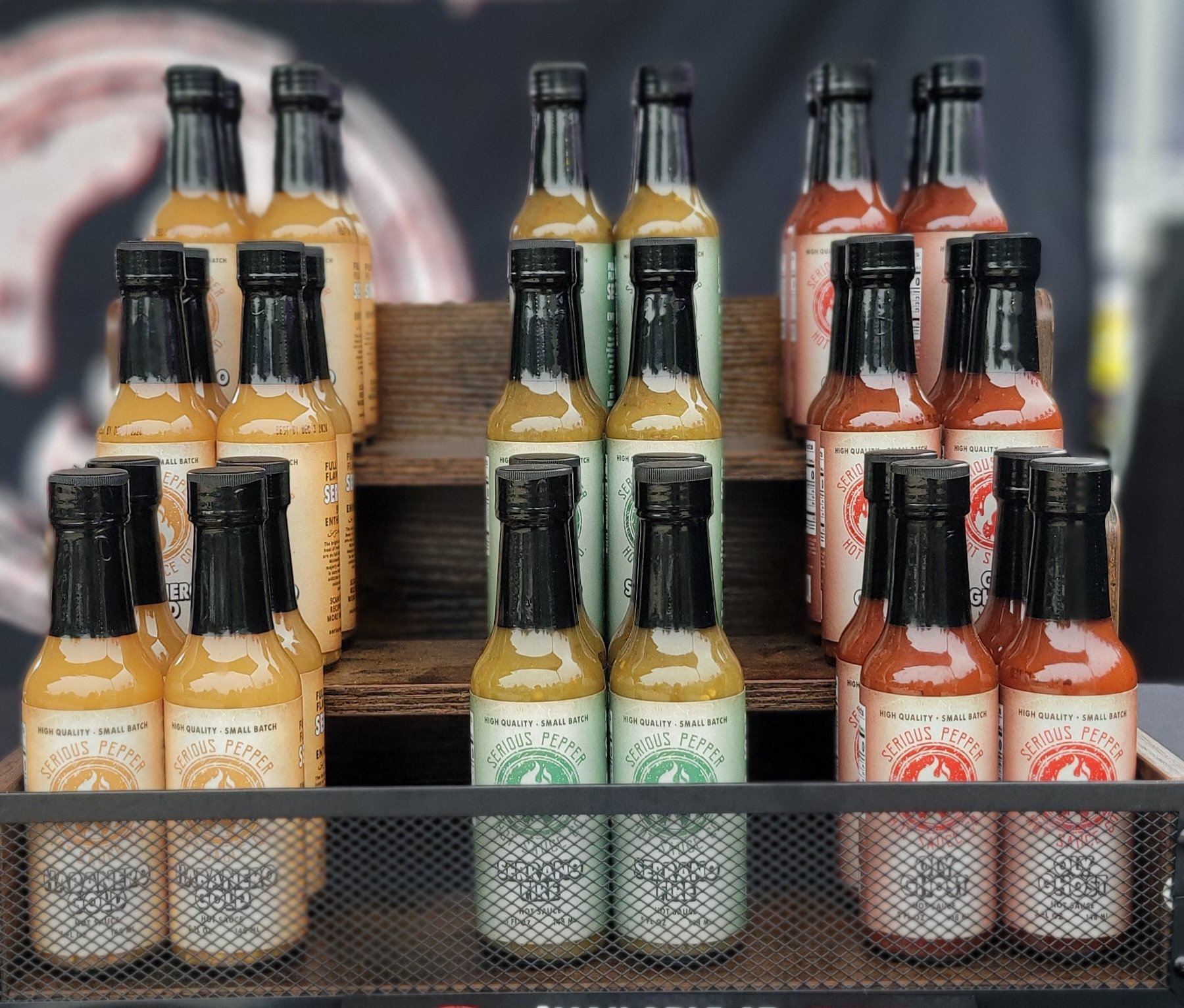 Serious Pepper Hot Sauce Co. project work