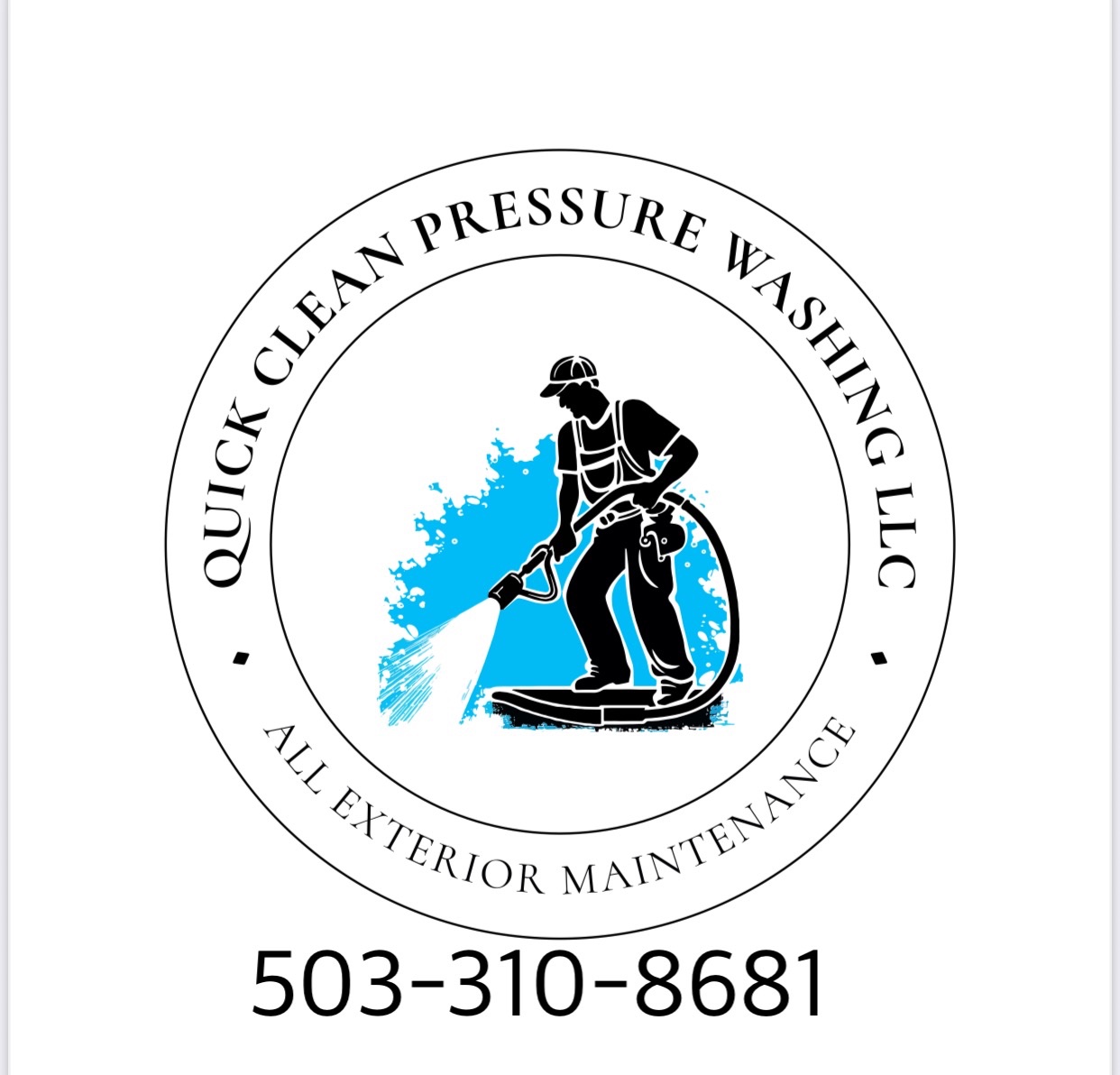 Quick clean pressure washing LLC project work