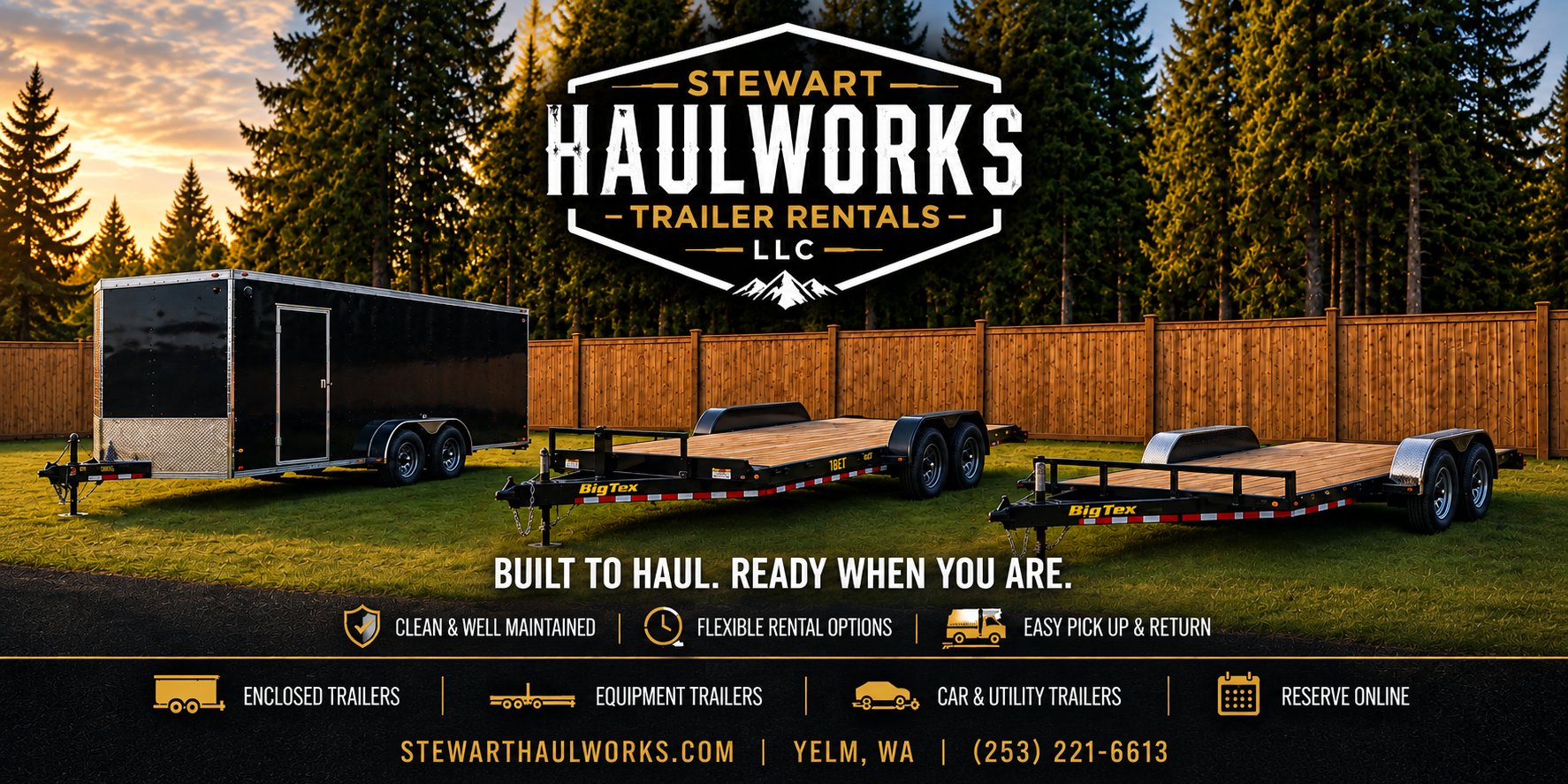 Stewart Haulworks Trailer Rentals LLC — Yelm, WA
