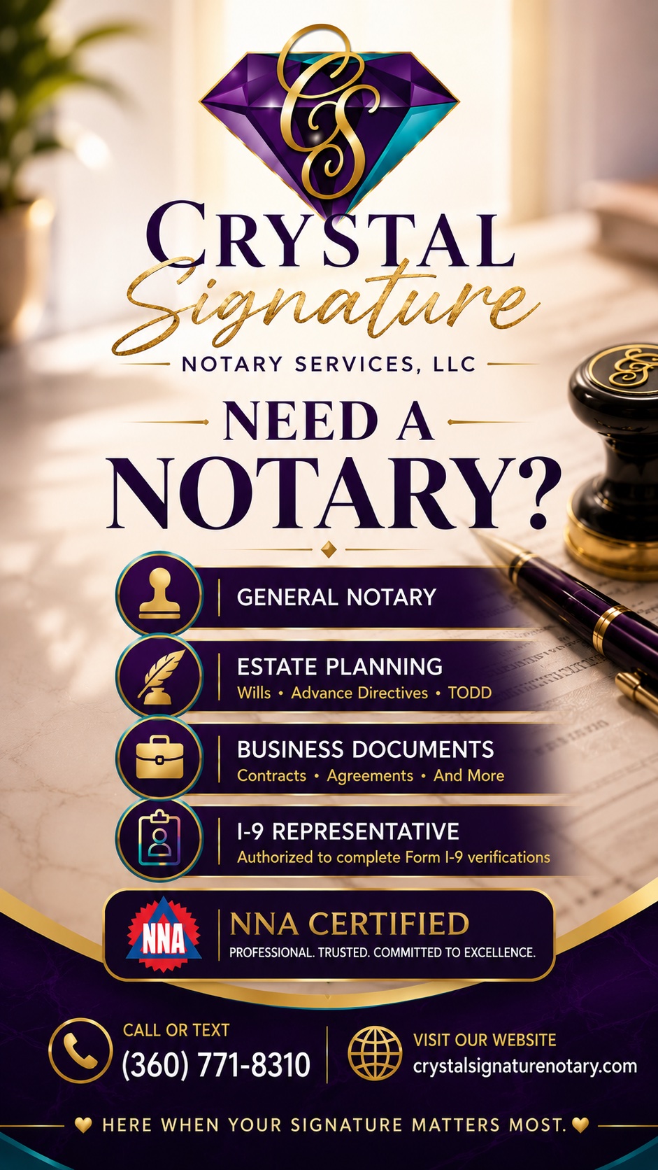 Crystal Signature Notary Services LLC project photo 8