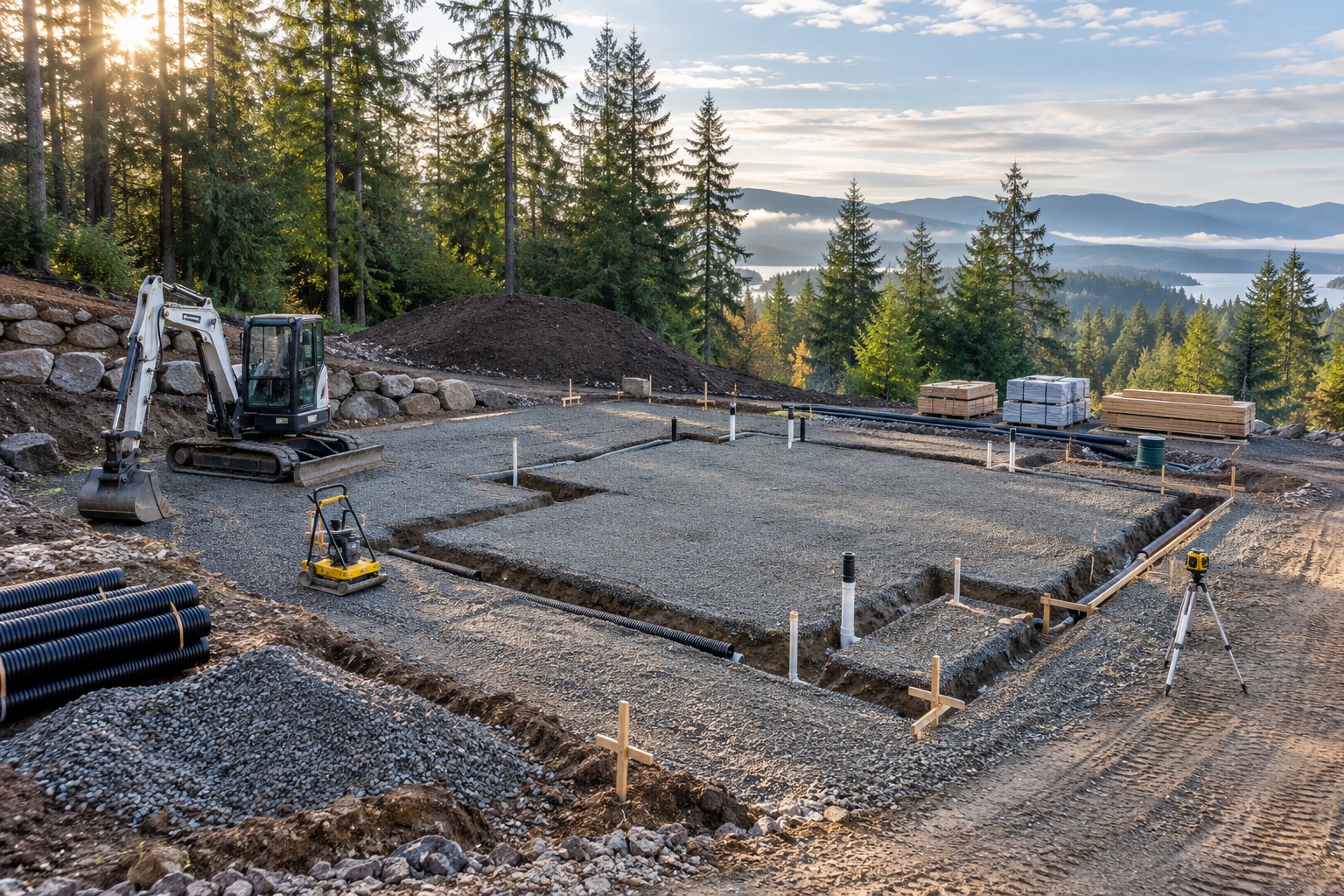 P Construction Group project work