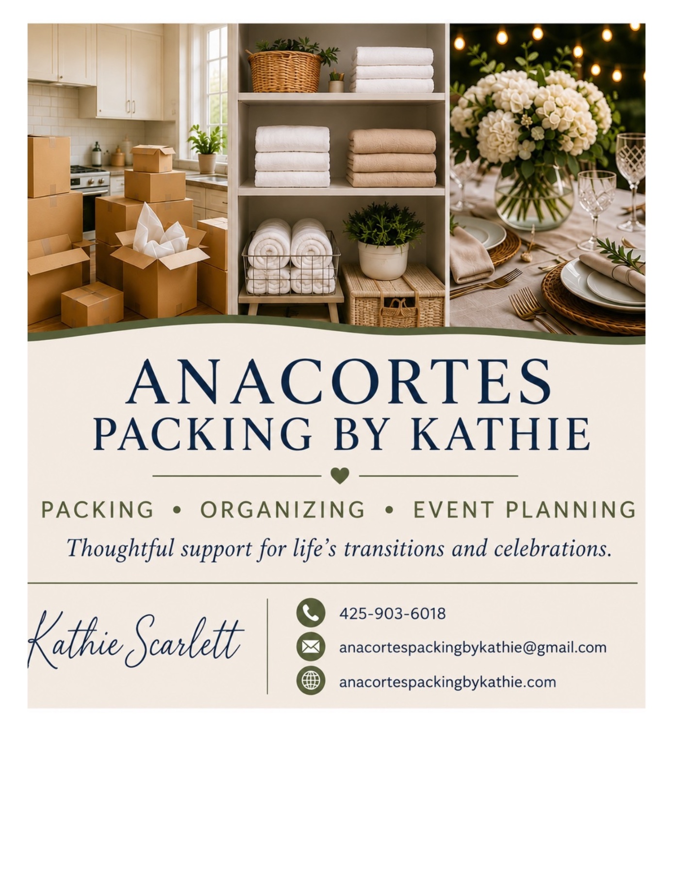 Anacortes Packing by Kathie project work