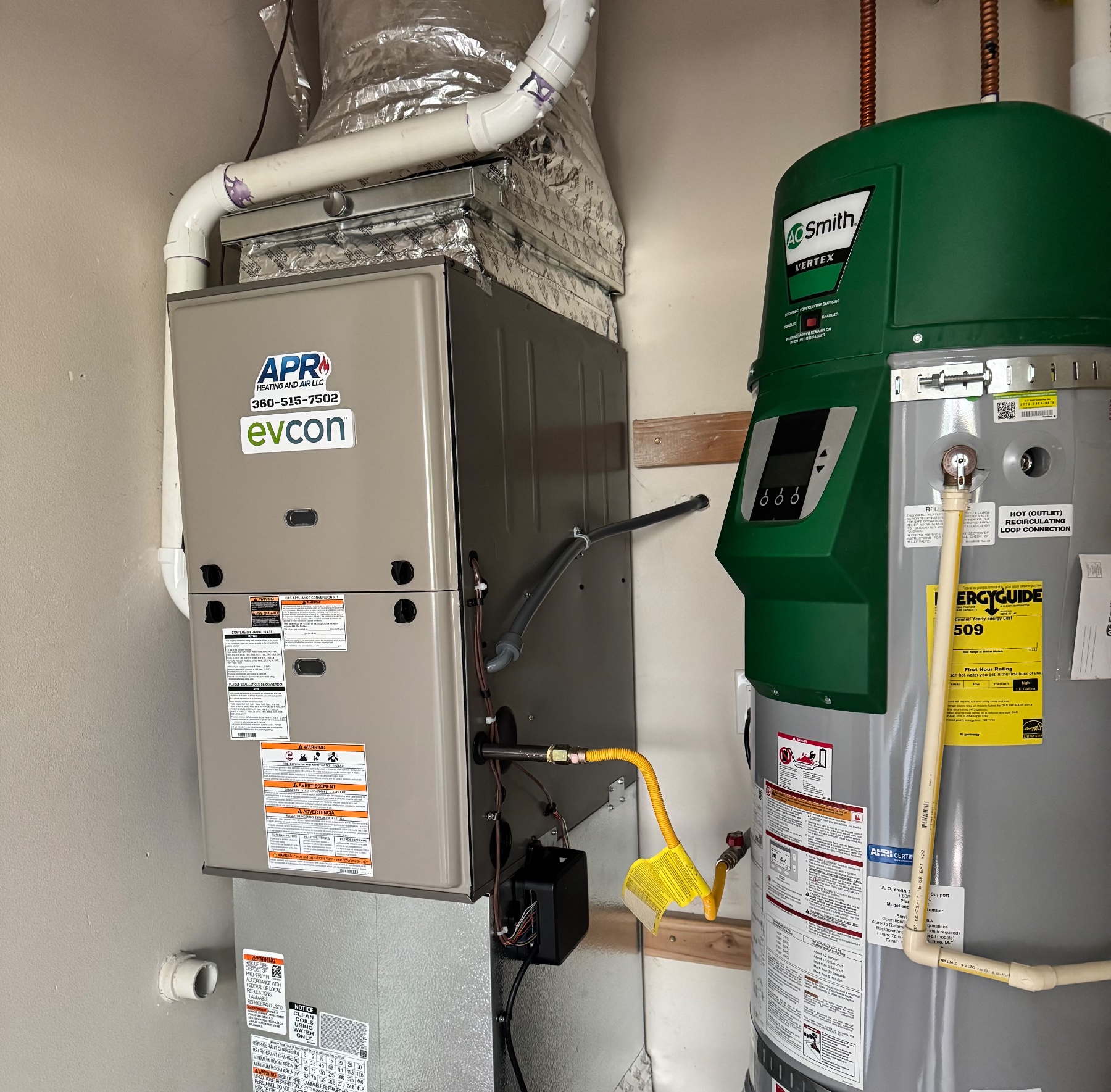 APR Heating and Air LLC project photo 13