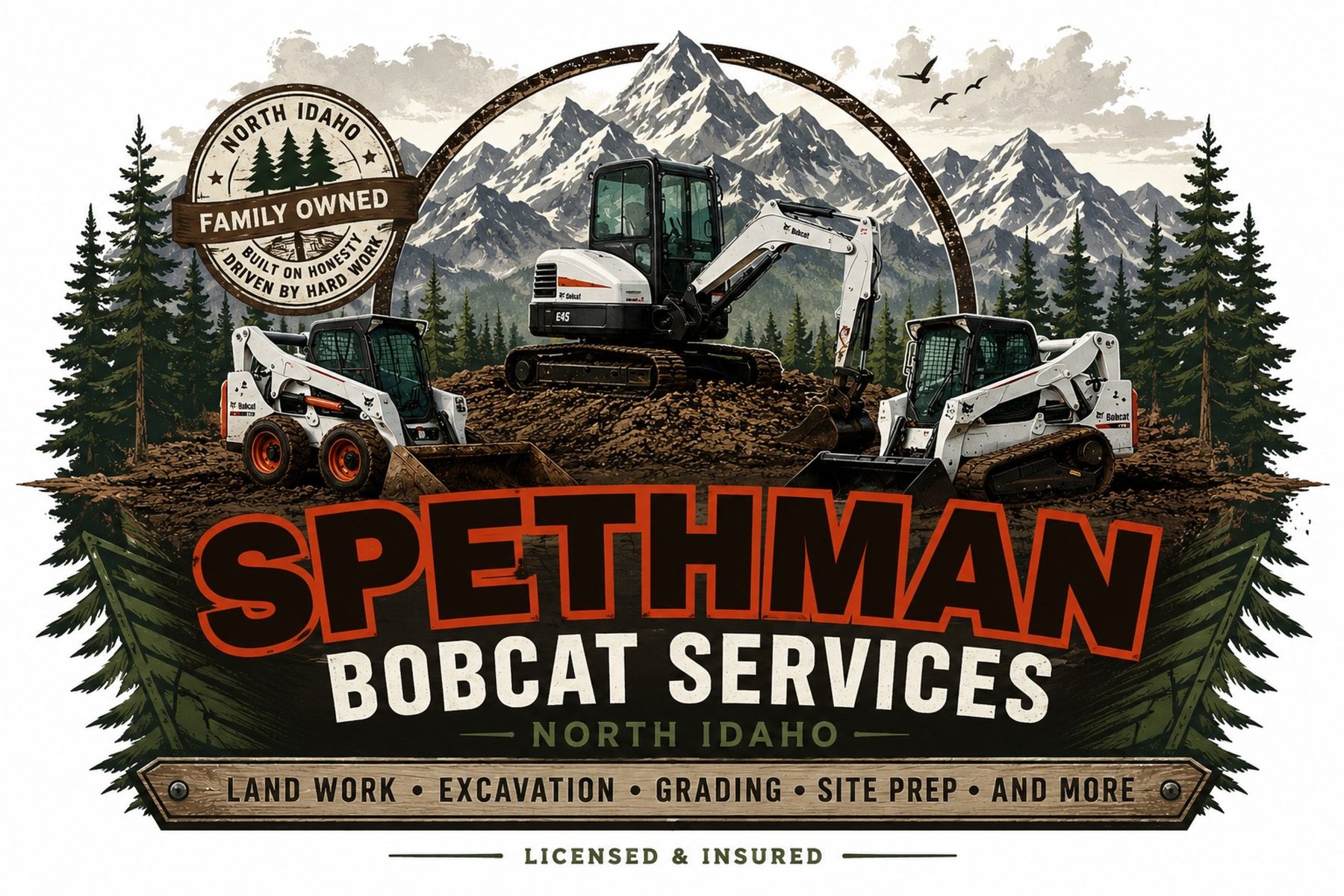 Spethman Bobcat Services — Athol, ID