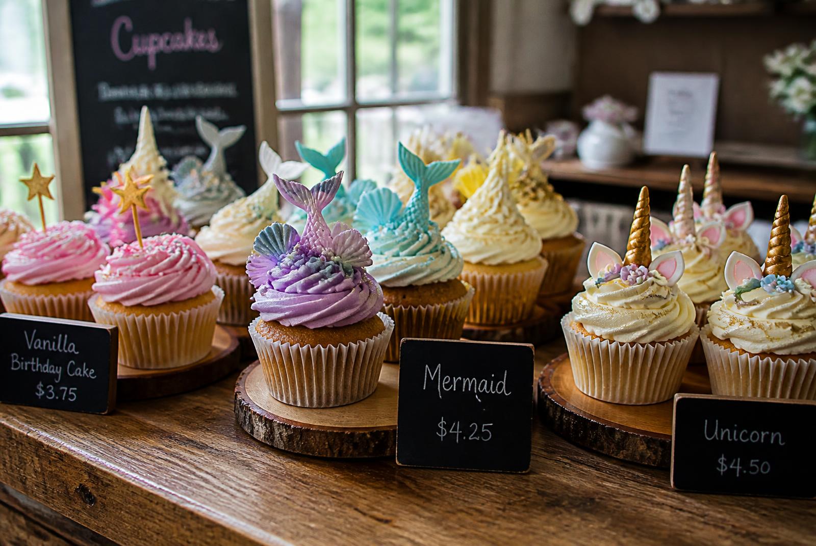 Miss Moffett's Mystical Cupcakes project work