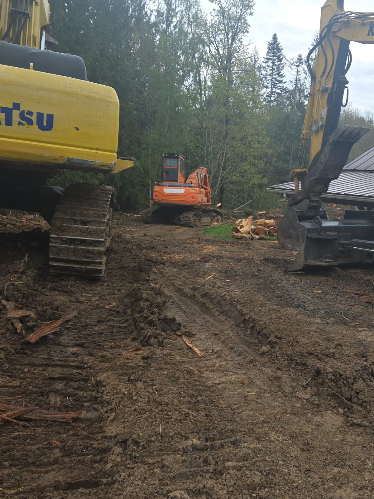 T & S Reed Logging project 11