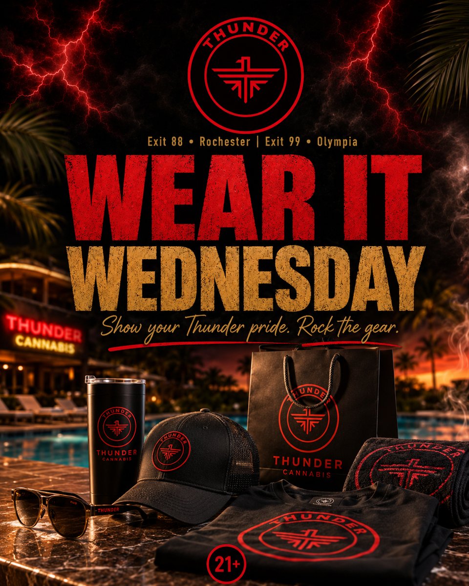 Wear It Wednesday at Thunder Cannabis