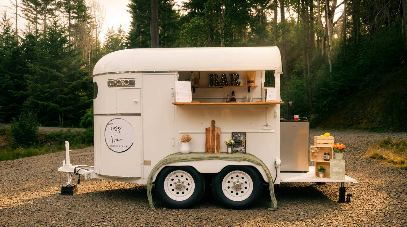 Tipsy Time Bar Cart — Springfield, OR