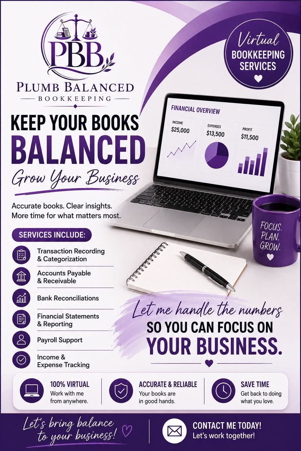 Plumb Balanced Bookkeeping project photo 1