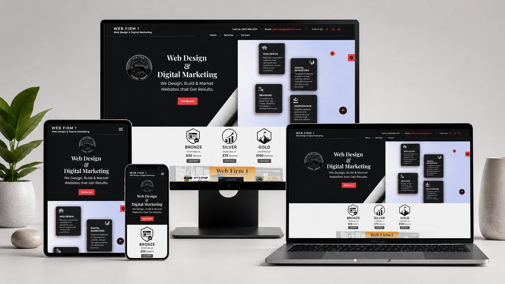Web Firm 1 — Bremerton, WA