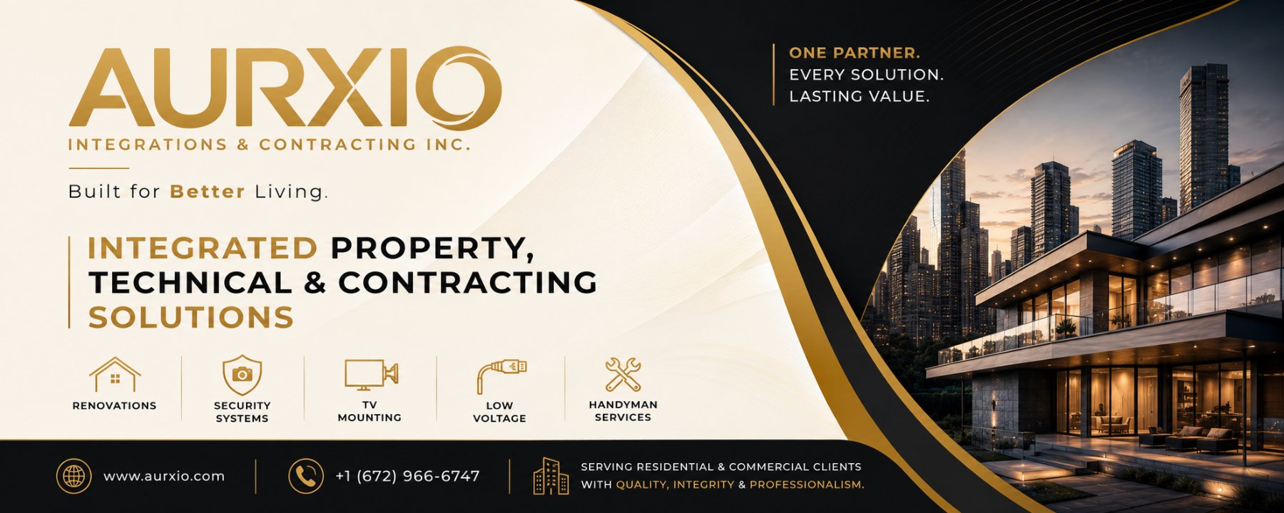 Aurxio Integrations& Contracting Inc. — Seattle, WA