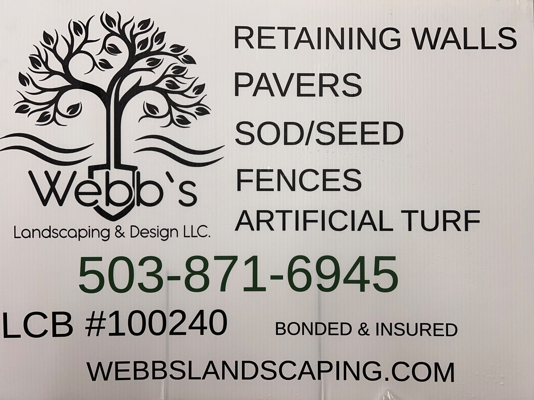 Webbs Landscaping and Design LLC — Dallas, OR