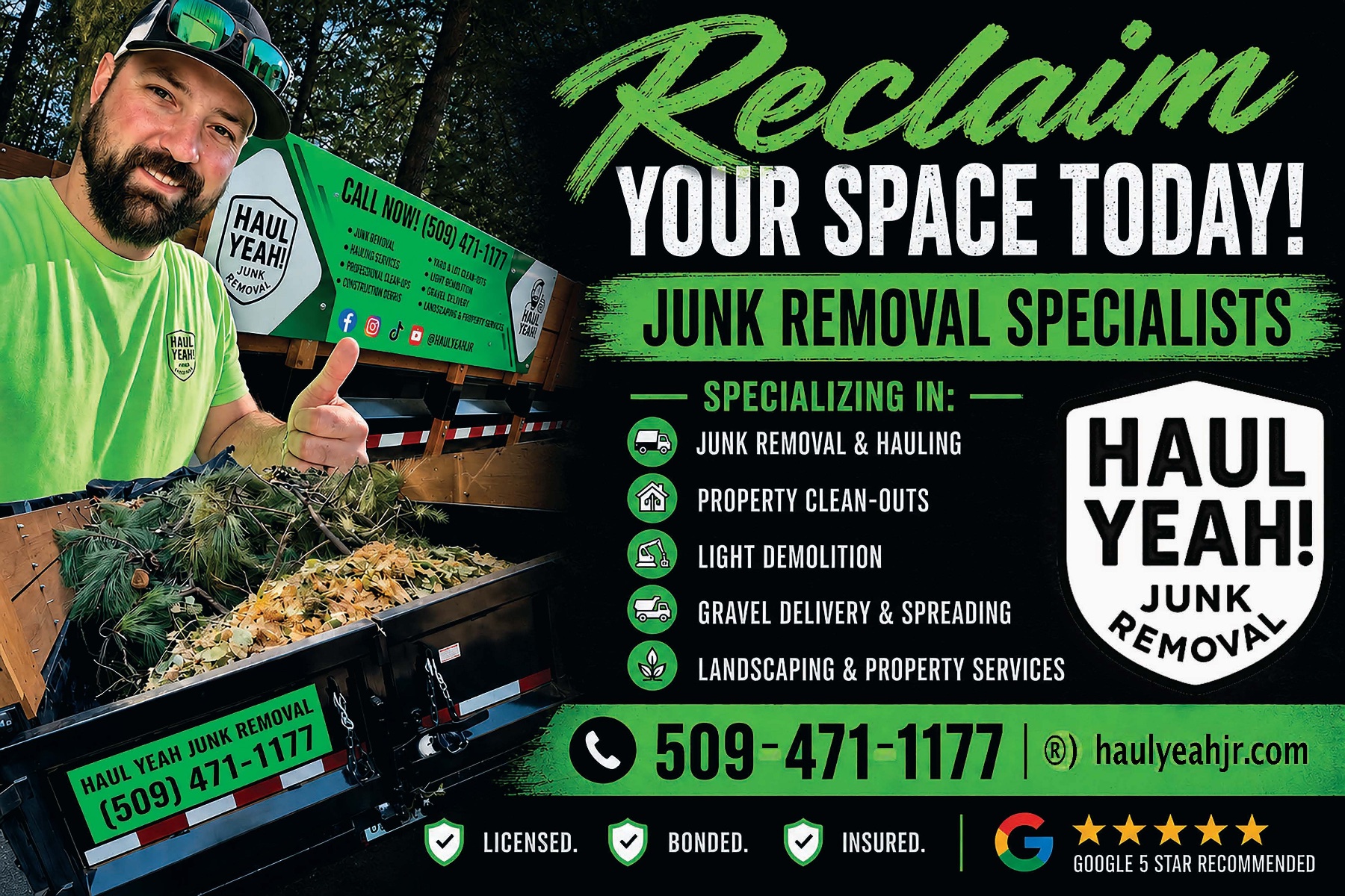 Haul Yeah Junk Removal logo